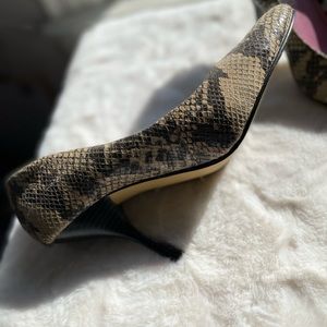 Isaac Mizrahi x Target snake skin look pumps size 11